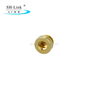 MMCX-3 female jack straight connector for earphone